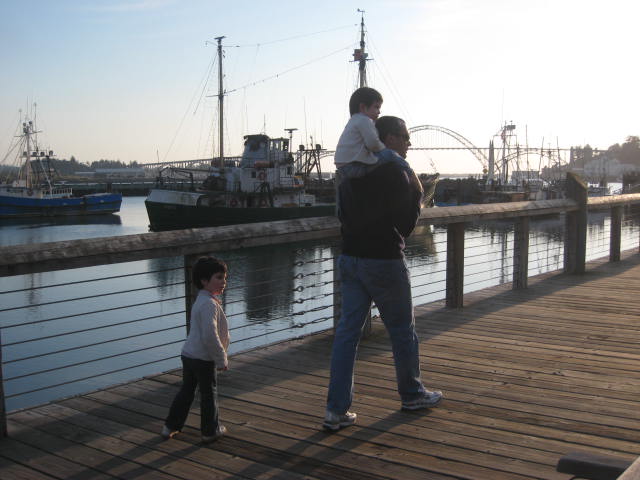 Paseito por el puerto de Newport