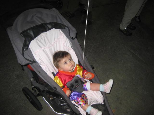 Olaiz alucinando con un globo
