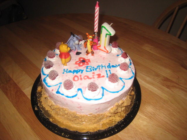 Tarta de cumpleaños para Olaiz