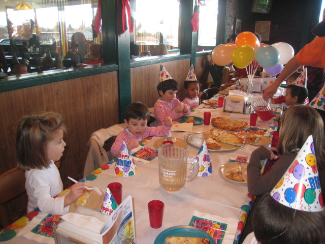 En el cumple de Sierra