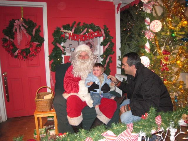 Olaiz con Santa