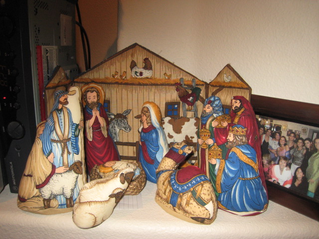 Nacimiento hecho por Juncal