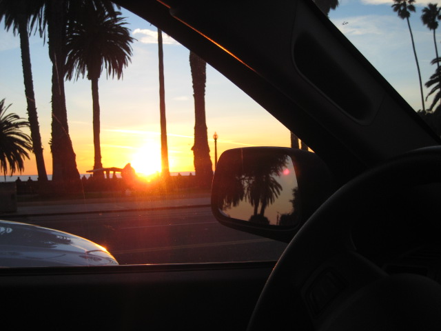 Anochecer en Santa Monica