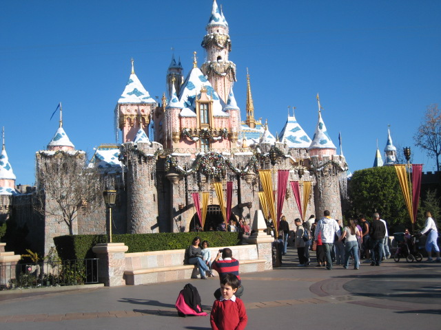 Castillo de Disney (entrada a Fantasyland)