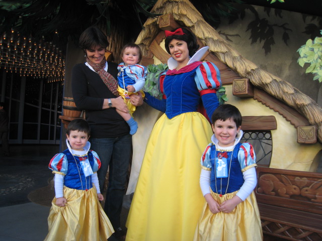 Las cuatro blancanieves sin enanitos