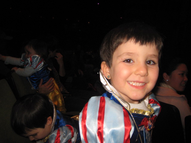 En el espectaculo de Aladin