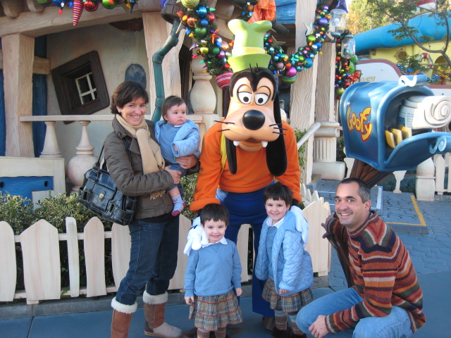 Foto con Goofy