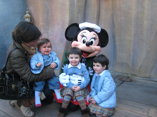 Foto con Minnie Mouse
