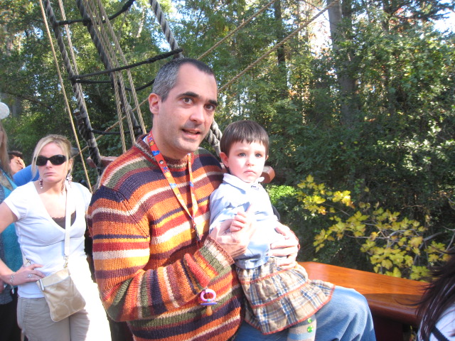 Otra de Sara y Gabi en el barco pirata