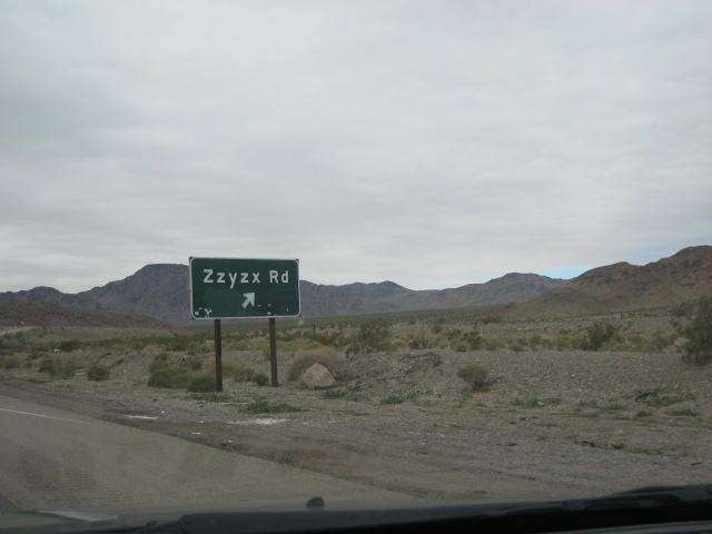 Carretera cerca de Las Vegas