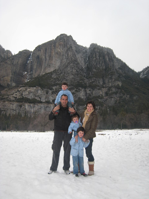 Foto de familia en Yosemite