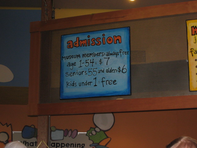 Llegando al Children’s Museum.