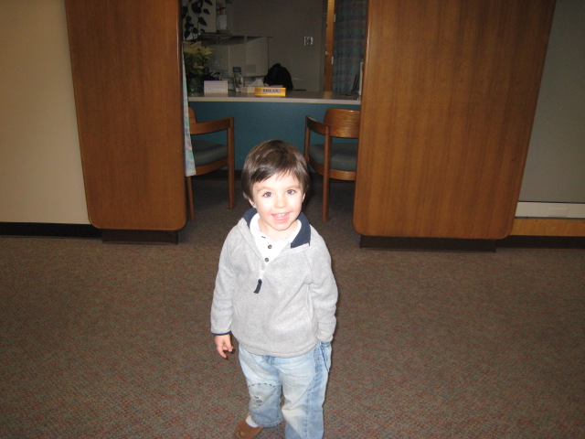 Sara en la clinica