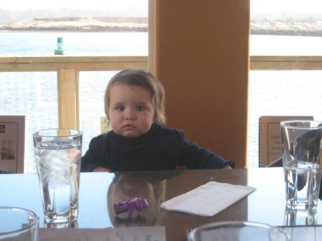 Comiendo en Newport