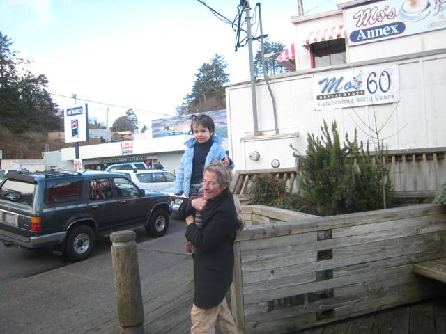 Paseando por el puerto en Newport