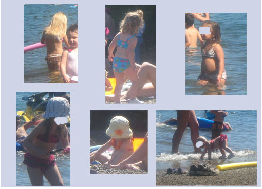 Imagenes de niñas en el lago Imagenes de niñas en el lago con biquini